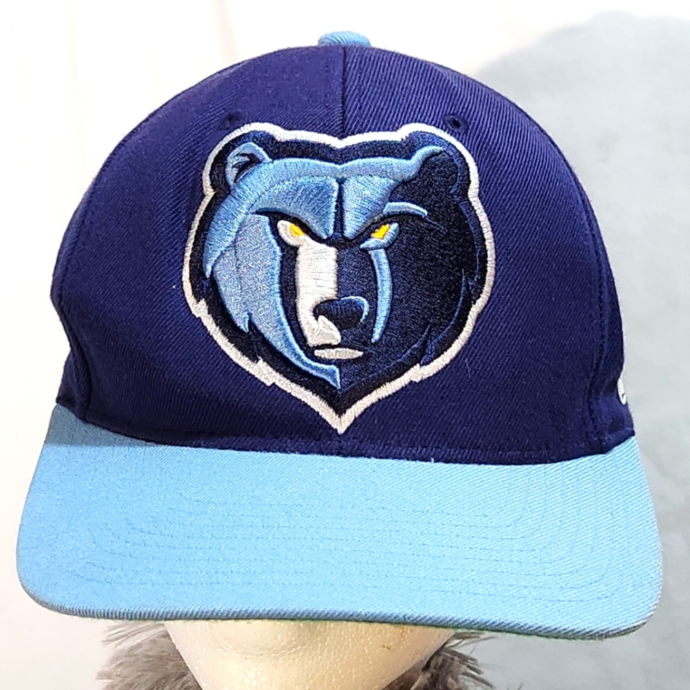 Memphis Grizzlies Mitchell & Ness MVP Team Two-Tone 2.0 Stretch-Snapback Hat - N